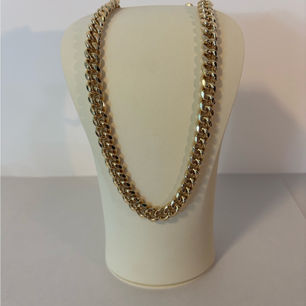 Men's Gold-Tone Chain Necklace